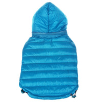 Pet Life ® Lightweight Adjustable and Collapsible 'Sporty Avalanche' Dog Coat w/ Pop-out Zippered Hood