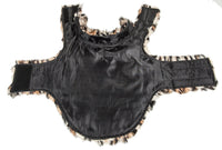 Pet Life ®  Luxe 'Poocheetah' Cheetah-Spotted Designer Mink Fur Dog Coat