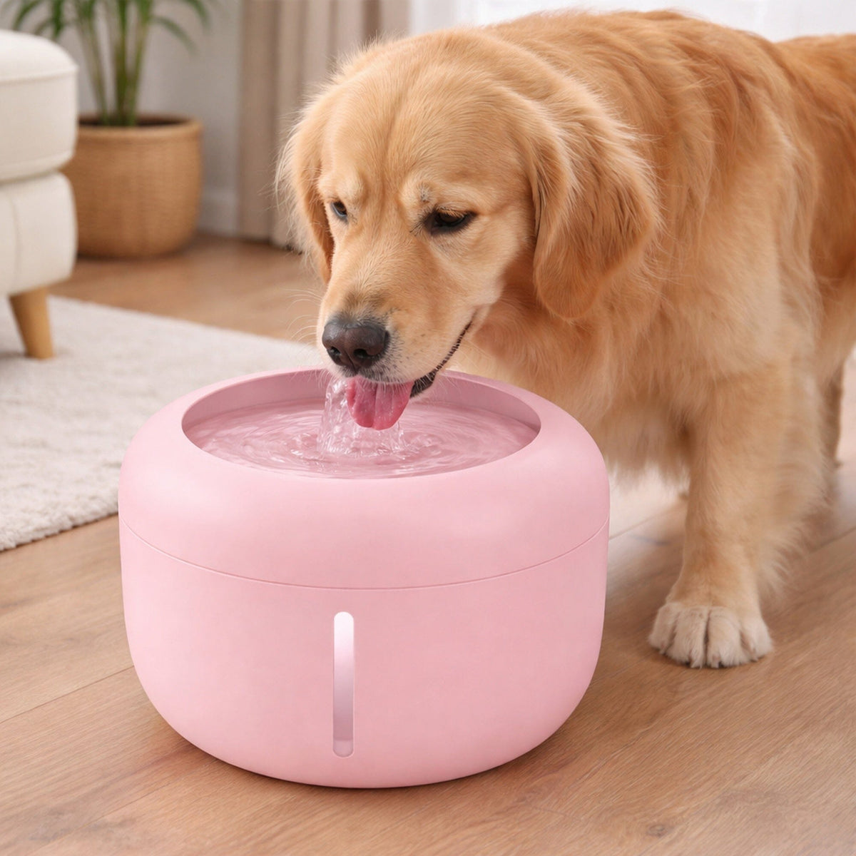 Pet Life ® 'Moda-Pure' Ultra-Quite Filtered Dog and Cat Fountain Waterer