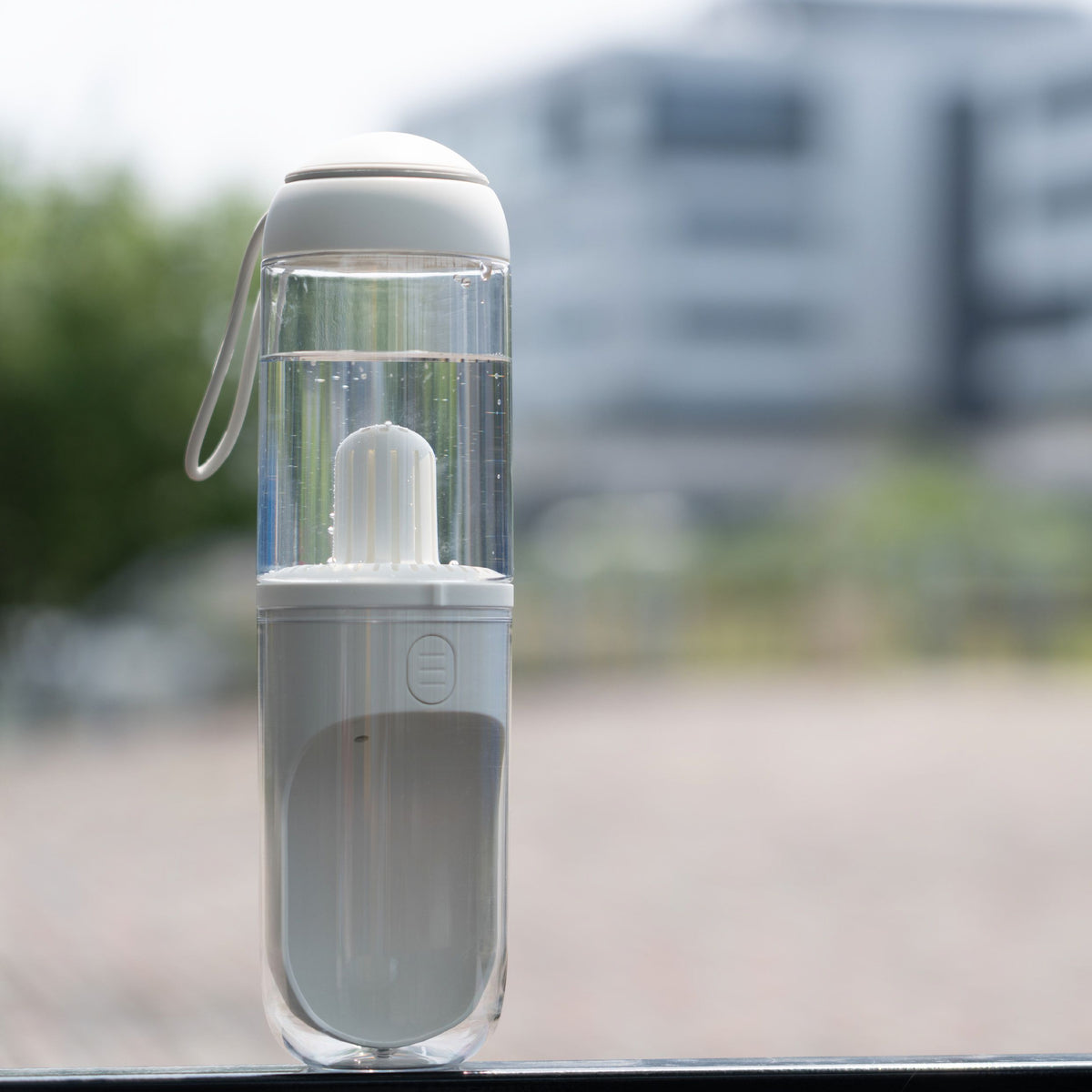 Pet Life ® 'PYURE' Handheld Travel Filtered Water Feeder