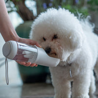 Pet Life ® 'PYURE' Handheld Travel Filtered Water Feeder