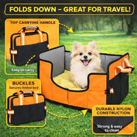 Pet Life ® 'Travel-Nest' Folding Travel Cat and Dog Bed