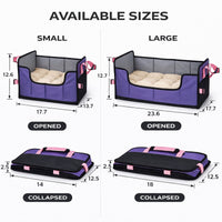 Pet Life ® 'Travel-Nest' Folding Travel Cat and Dog Bed