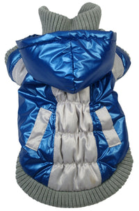 Pet Life ® 'Vintage Aspen' 3M Insulated Sporty Ski Dog Jacket w/ Removable Hood