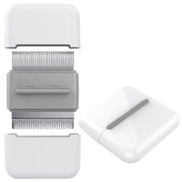 Pet Life ® 'Zipocket' 2-in-1 Underake and Stainless Steel Travel Grooming Pet Comb