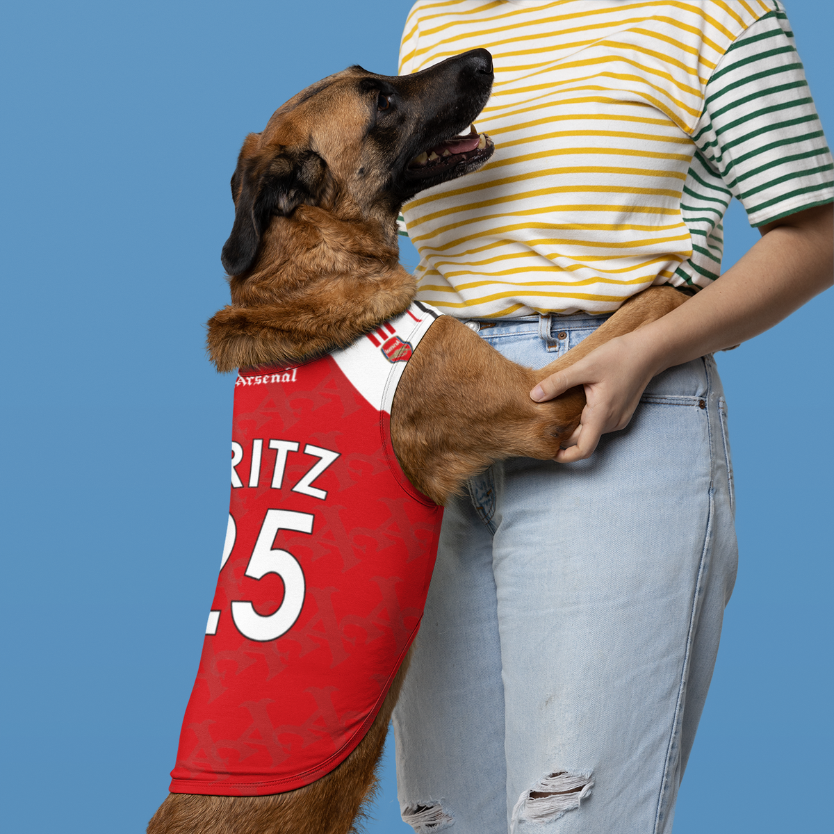 Arsenal FC 25/26 Home Kit Inspired Personalized Tank