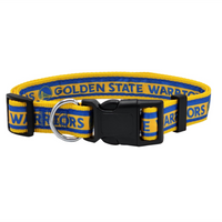 Golden State Warriors Dog Satin Collar or Leash