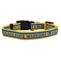 Golden State Warriors Dog Satin Collar or Leash