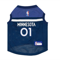 Minnesota Timberwolves Pet Jersey