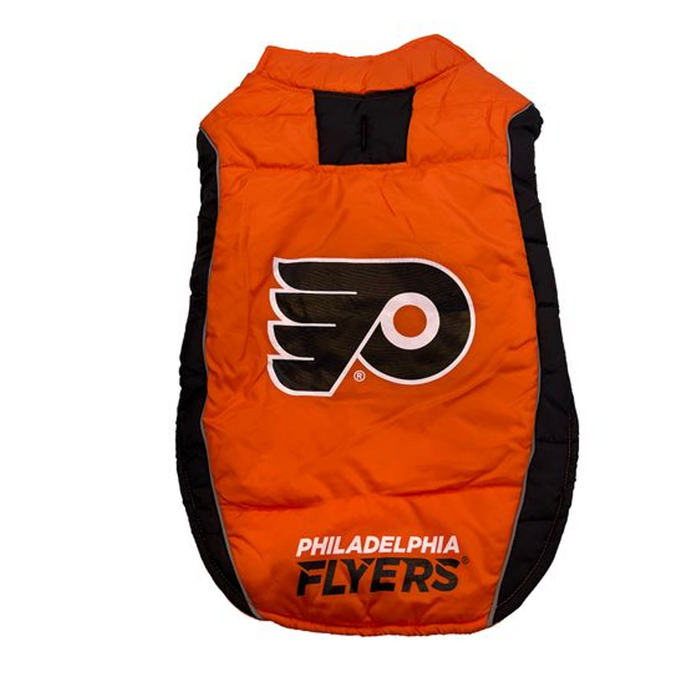 Littlearth Philadelphia Flyers Dog Cat Mesh Jersey Bandana Orange S/M