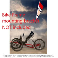 Corgi Windicator Recumbent Bike Flag