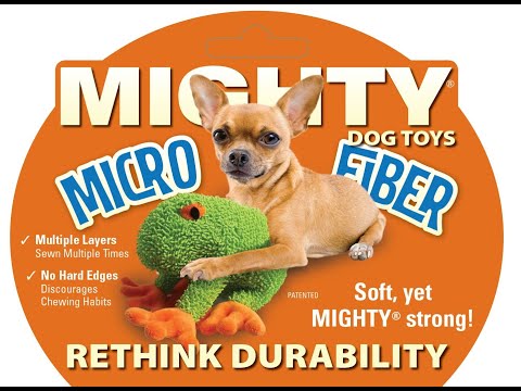 Mighty Microfiber Ball - Triceratops Tough Toy