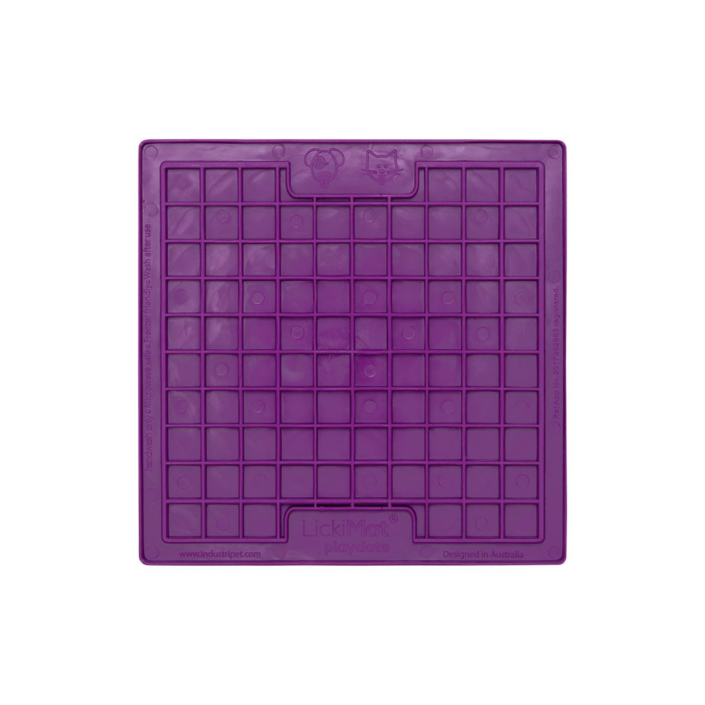 LickiMat Playdate for Cats - Purple