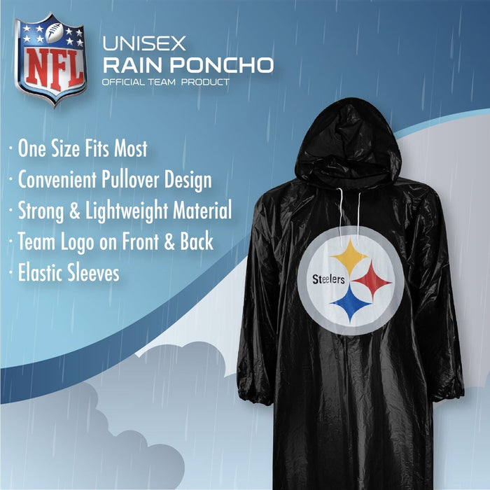 Pittsburgh Steelers Unisex Basic Poncho