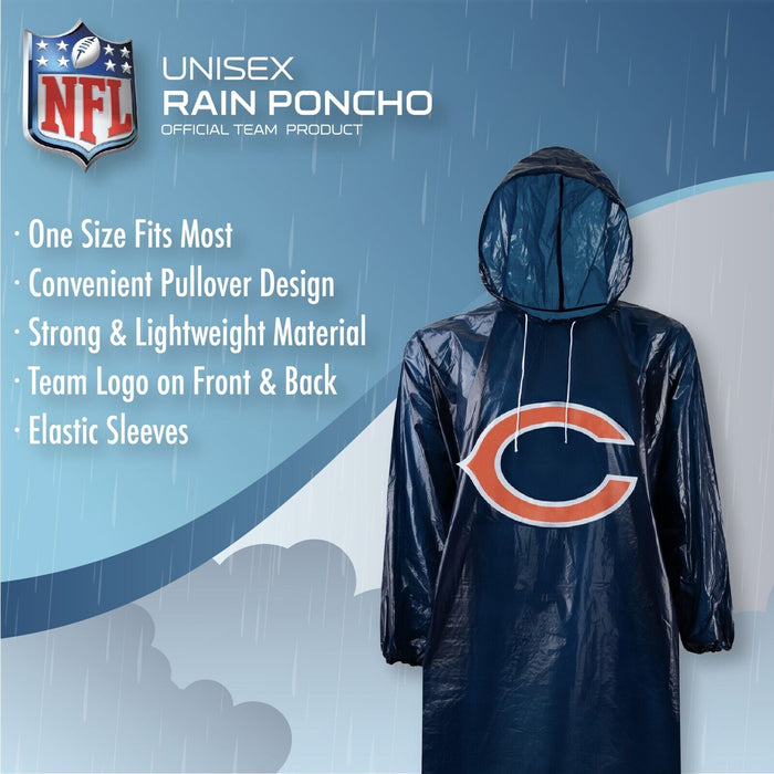 Chicago Bears Unisex Basic Poncho