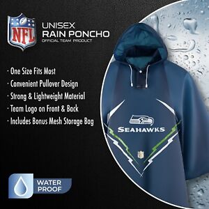 Seattle Seahawks Unisex Premium Poncho