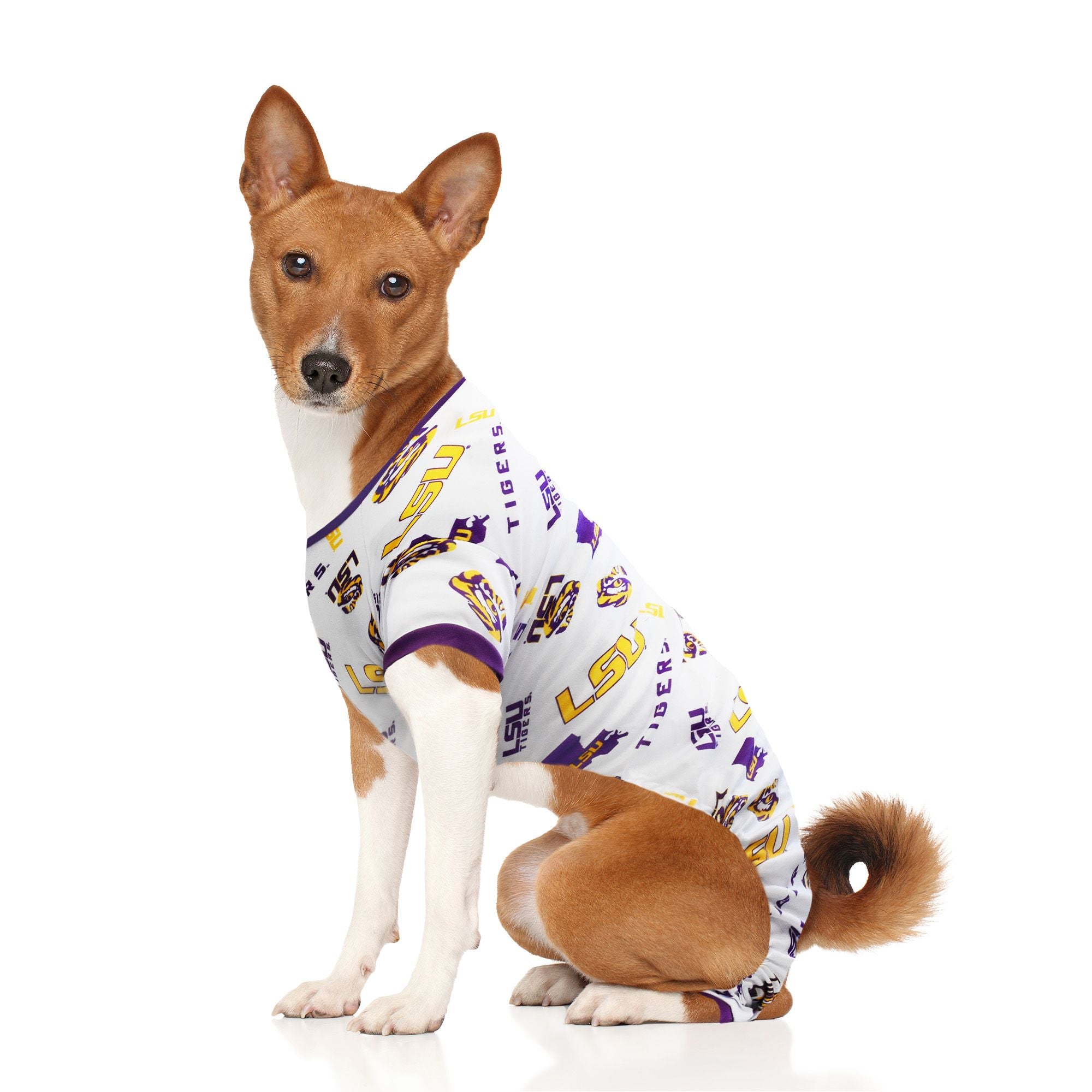 LSU Tigers Pet PJs 3 Red Rovers