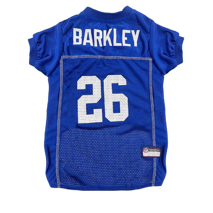New York Giants Saquon Barkley #26 Pet Jersey