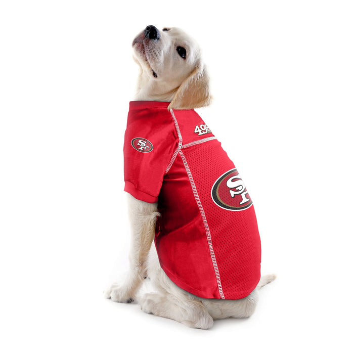 San Francisco 49ers Pet Basic Jersey - X-Small