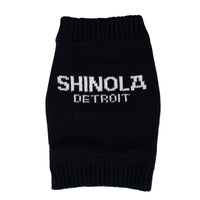 Shinola Brand Logo Knitted Pet Sweater