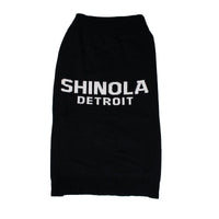 Shinola Brand Logo Knitted Pet Sweater