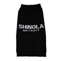 Shinola Brand Logo Knitted Pet Sweater