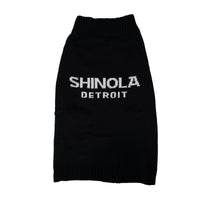 Shinola Brand Logo Knitted Pet Sweater