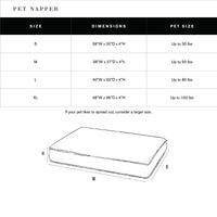 Shinola Brand Stripe Berber Napper Dog Bed