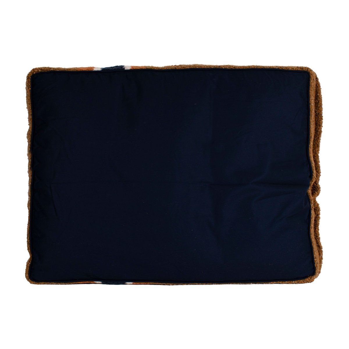 Shinola Brand Stripe Berber Napper Dog Bed