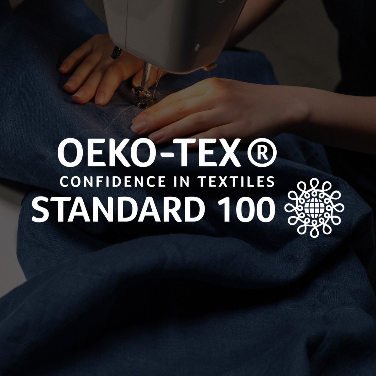 Shinola Brand Stripe Kuddle Berber Dog Bed Oatmeal