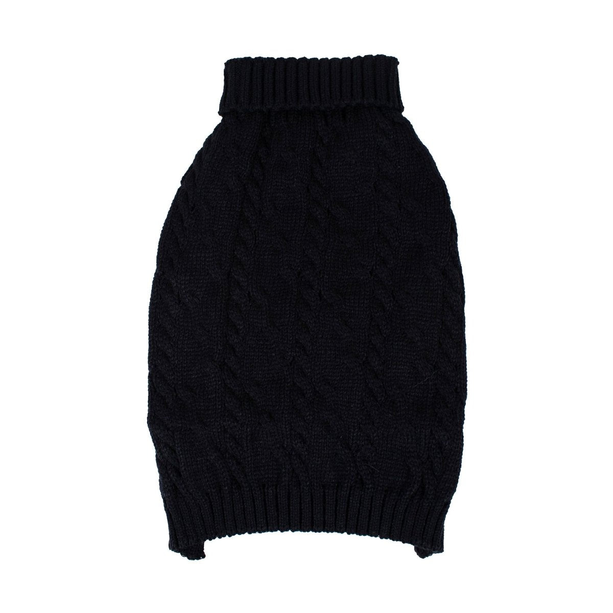 Shinola Cable Knit Pet Sweater