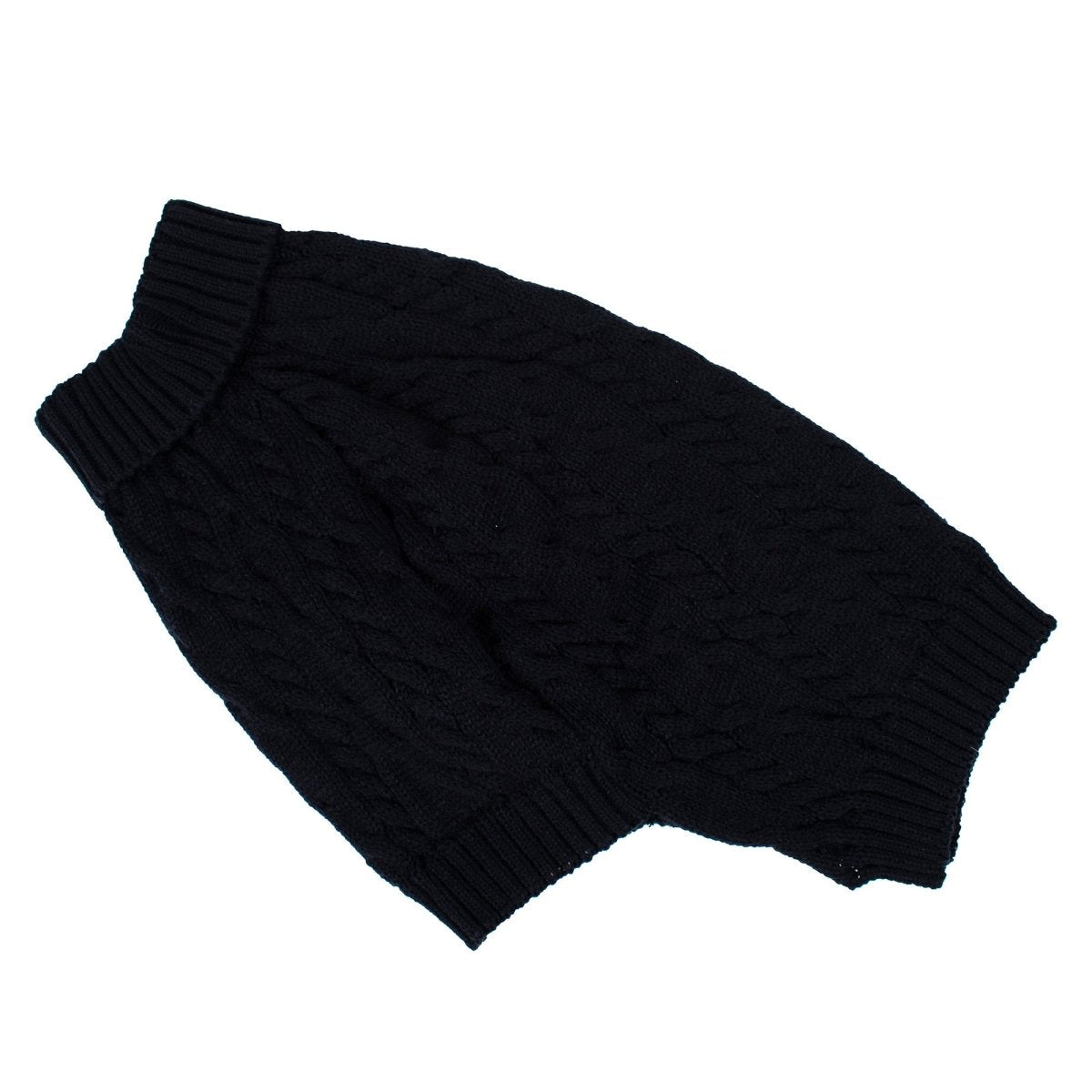 Shinola Cable Knit Pet Sweater