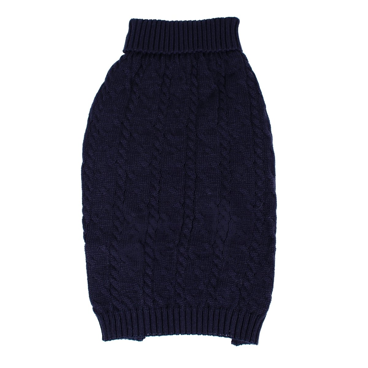 Shinola Cable Knit Pet Sweater