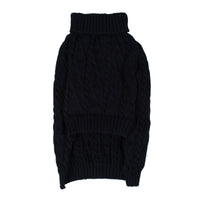 Shinola Cable Knit Pet Sweater