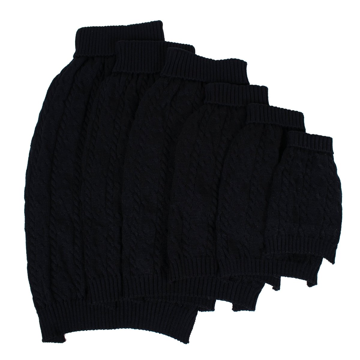 Shinola Cable Knit Pet Sweater