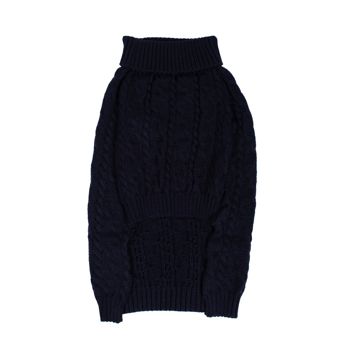Shinola Cable Knit Pet Sweater