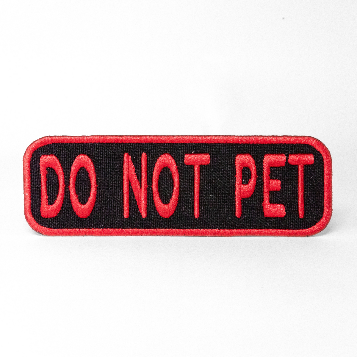 Do Not Pet 2x6 Patch