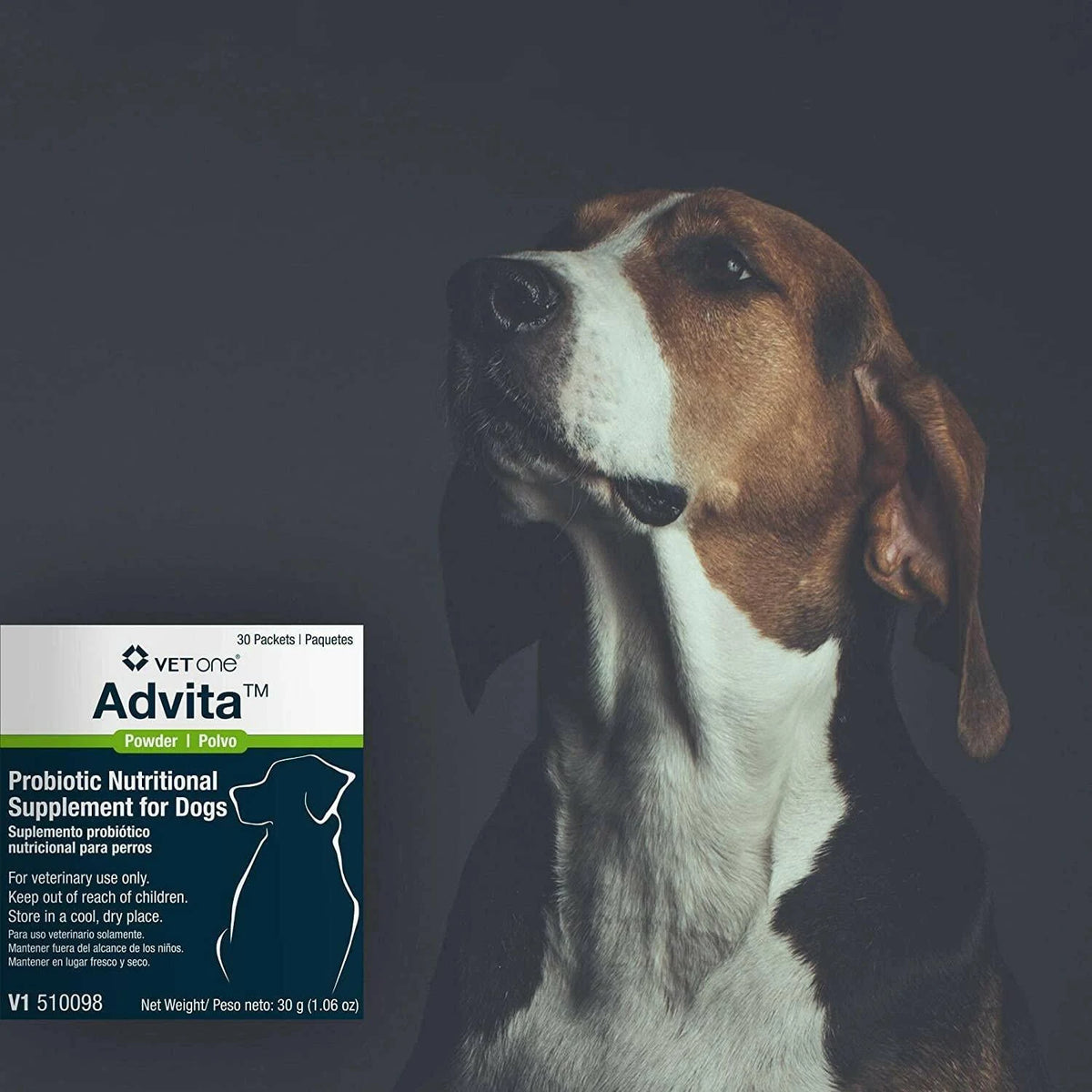 VetOne Advita Probiotic Nutritional Supplement for Dogs