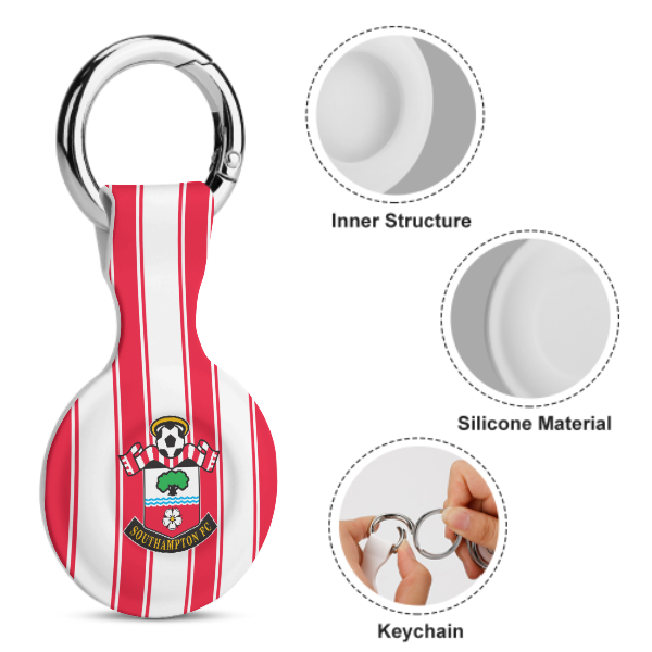 Southampton FC 25/26 Home Kit-Inspired Protective Case for Air Tag