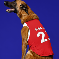 Arsenal FC Inspired Personalized Jersey Tank