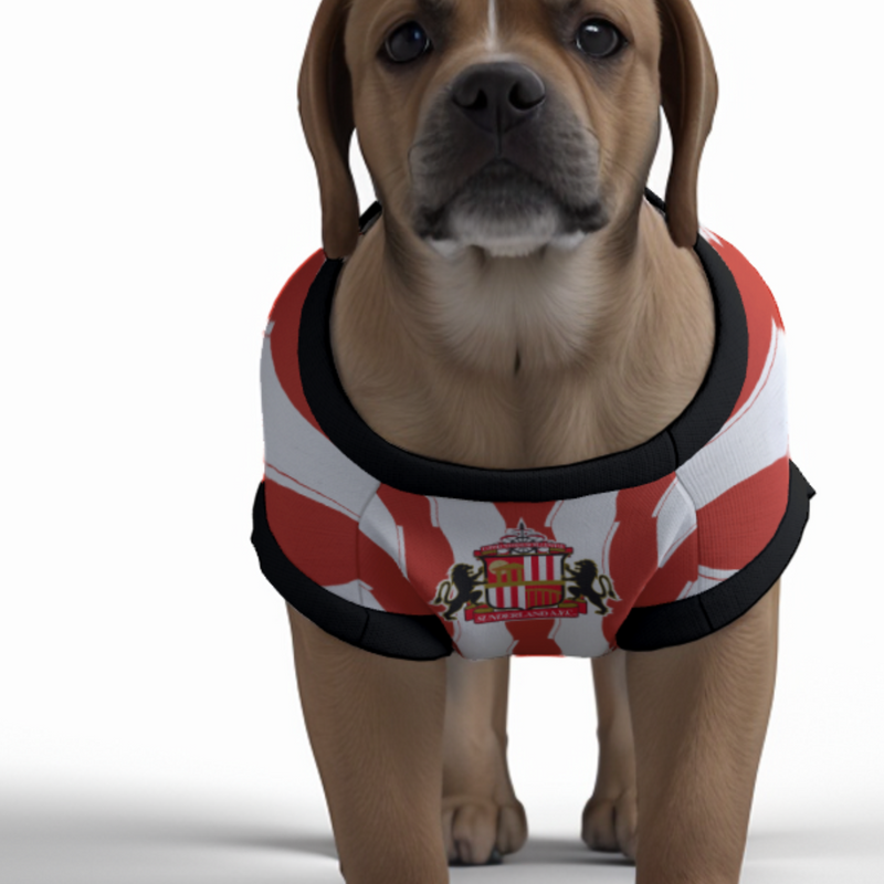 Sunderland AFC 25/26 Home Kit Inspired Personalized Tank