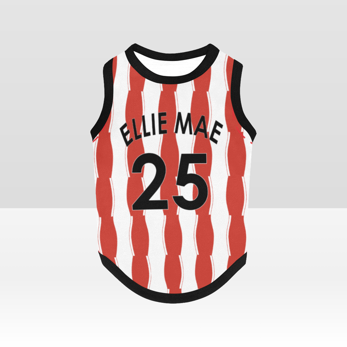 Sunderland AFC 25/26 Home Kit Inspired Personalized Tank