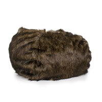 Tipped Ombre Faux Fur Puff Ball
