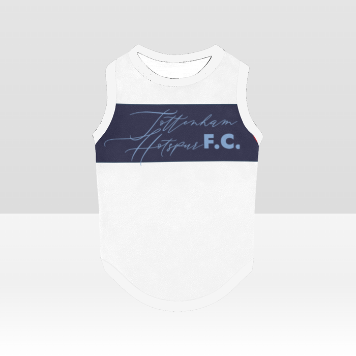 Tottenham Hotspur 25/26 Home Inspired Pet Graphic Tee Shirt (Sizes XS-Small)