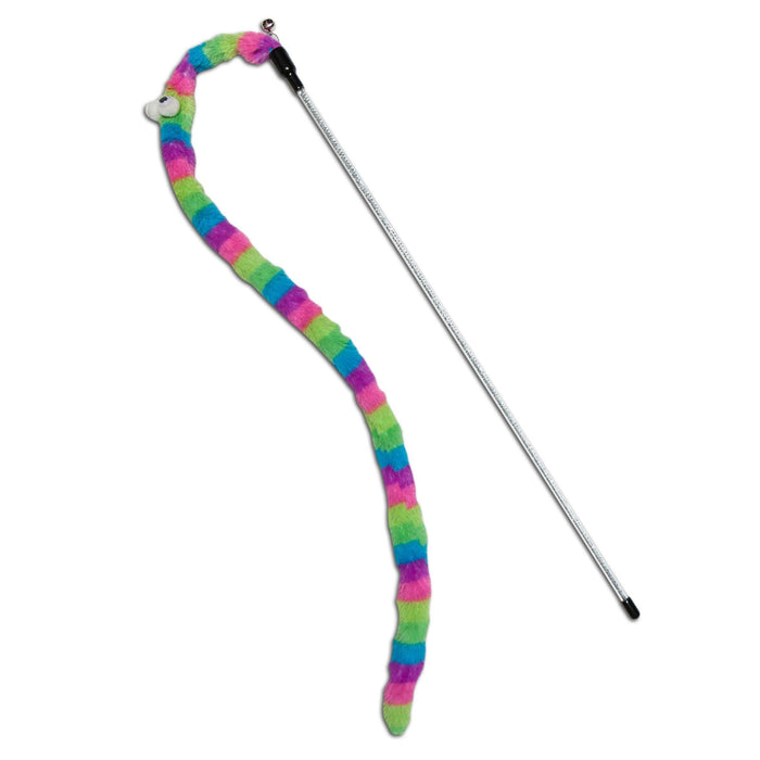 Touchcat Worm-Tail Designer Wand Cat Teaser