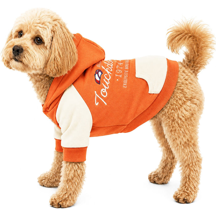 Touchdog 'Heritage' Soft-Cotton Fashion Dog Hoodie Sweater