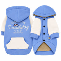 Touchdog 'Heritage' Soft-Cotton Fashion Dog Hoodie Sweater