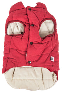Touchdog ® Waggin Swag Ultra-Plush Insulated and Reversible Dog Coat