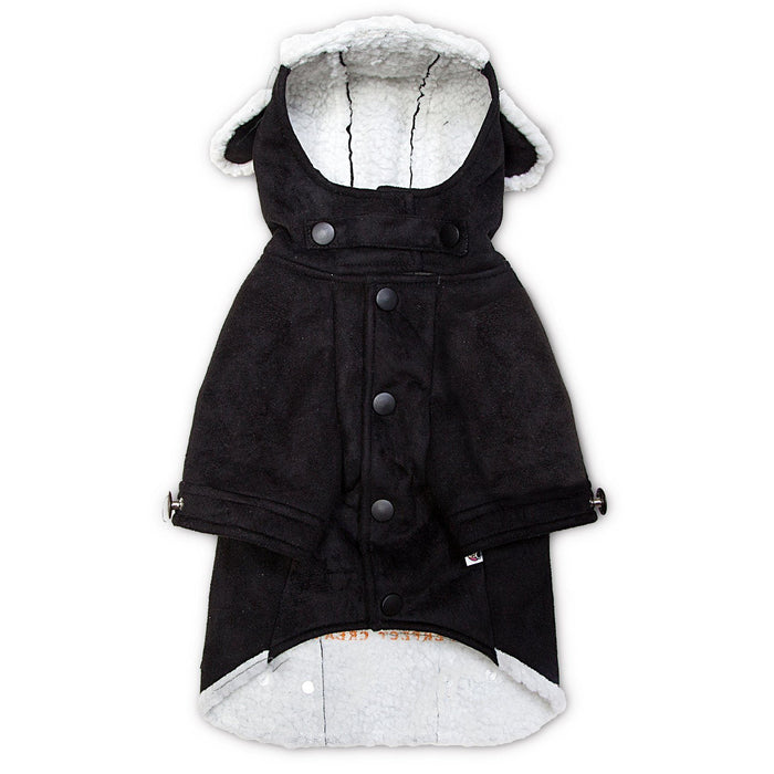 Touchdog 'Tuskegee' Aero-Vintage Designer Fashion Winter Dog Coat