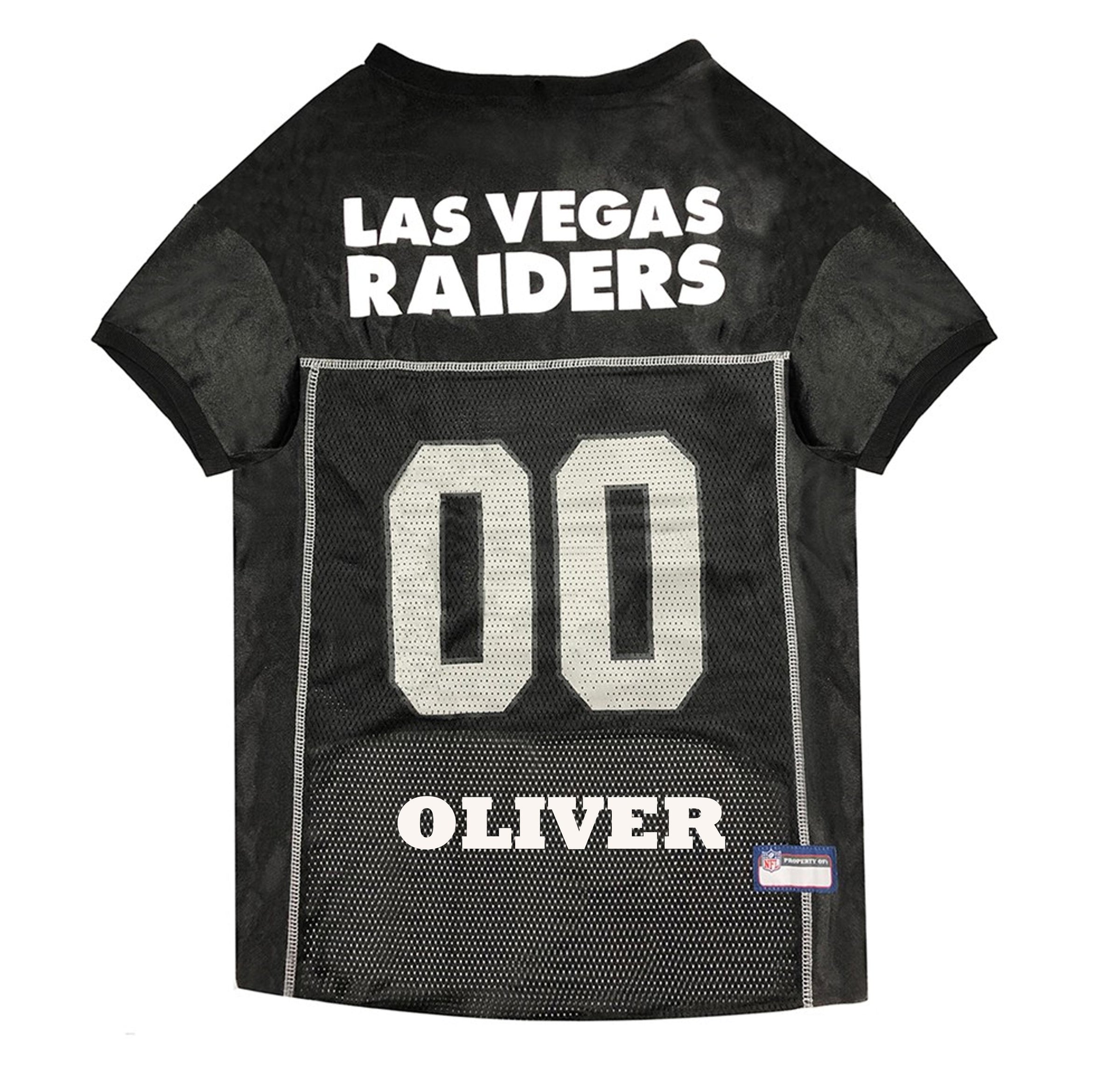 Las Vegas Raiders Pet Jersey – 3 Red Rovers